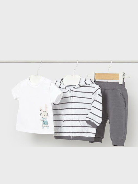 Kids Sweatpants Set Black 3pcs