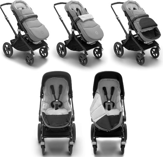 Bugaboo Калъф за количка среднощно черно с плюшено покритие