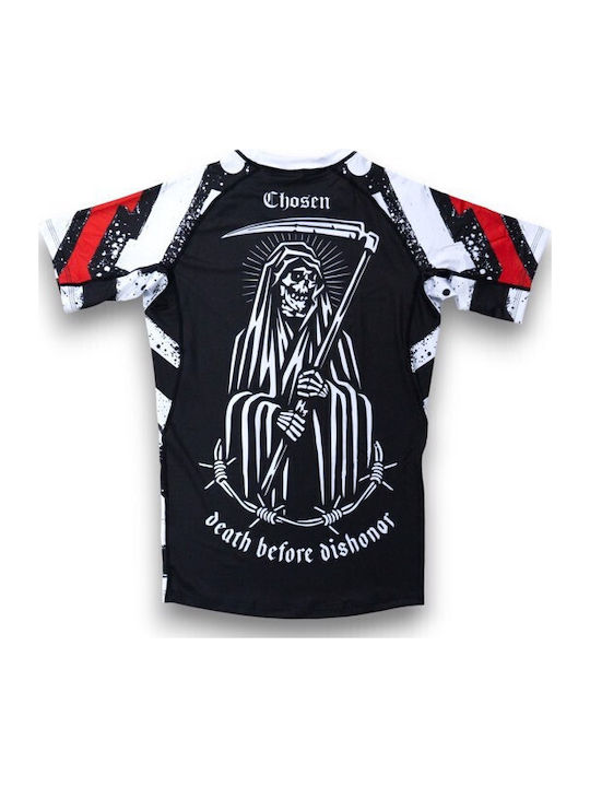 Chosen Men's Short Sleeve Shirt CHRS160 for Jiu-Jitsu Black