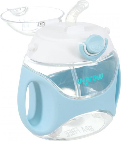 U-Grow Baby Cup made of Plastic Blue 330ml for 12m+m+
