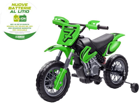 Kids Motorbike Inspired Electric 12 Volt Green