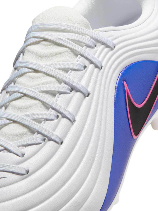 Nike Tiempo Football Shoes with Cleats White