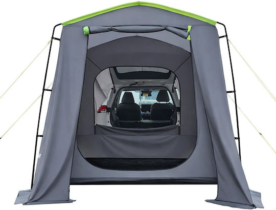 Vevor Camping Tunnel Car Tent Gray 4 Seasons for 9 People 323x244x220cm