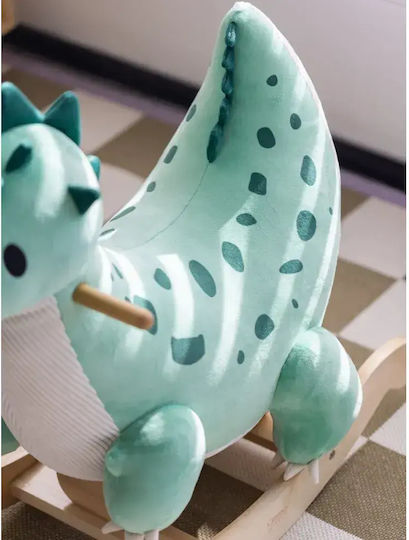 Classic World Wooden Rocking Toy Dinosaur for 12+ months
