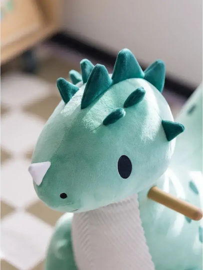 Classic World Wooden Rocking Toy Dinosaur for 12+ months
