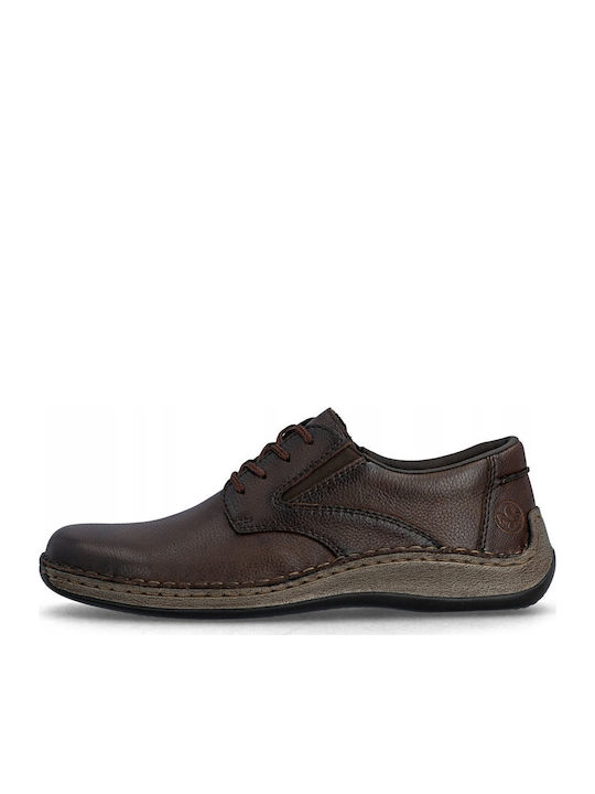 Leather Men's Casual Brown Shoes