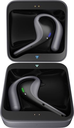 Timekettle W4 Pro In-ear Bluetooth Handsfree Ακουστικά με Θήκη Φόρτισης Μαύρα