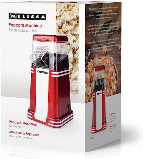 Melissa Popcorn Maker Hot Air 1200W