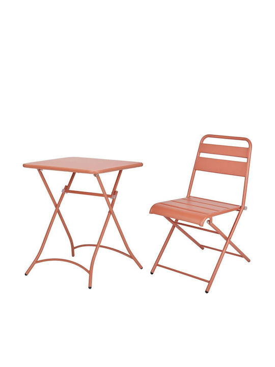 Outdoor Metal Chair Urban One Orange