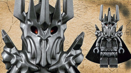 LEGO Icons The Lord of the Rings Sauron's Helmet for Ages 18+ 538 Pieces