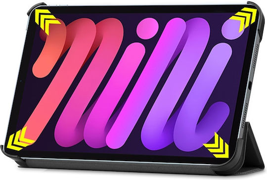 Flip Cover Durabilă Neagră (Ipad Mini 6 (2021) / Mini 7 (2024))