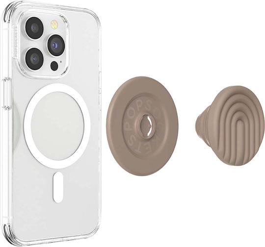 Popsockets Popout Magsafe Smartphone Holder Curves Collection Beige