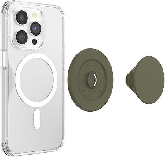 Popsockets Popgrip Magsafe Smartphone Holder Soft Touch Collection Green