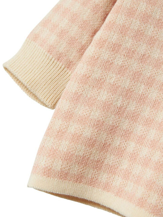 Kids Long-sleeved Pink Sweater - Sonomon