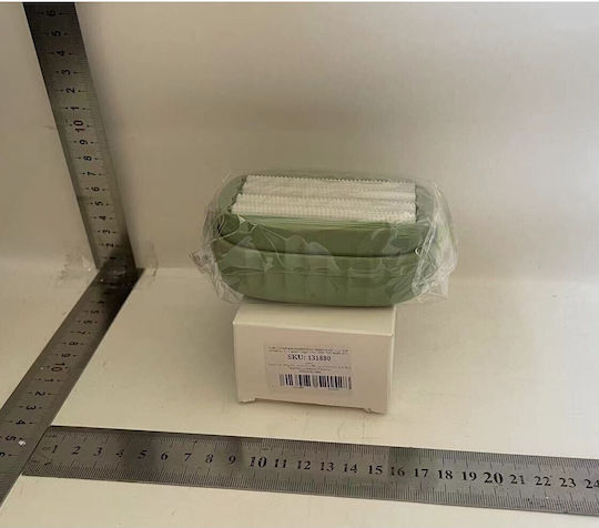 Perie de Spălat Haine Alista Home cu Dozator de Detergent 4 Perii de Curățare din ABS + PS Verde