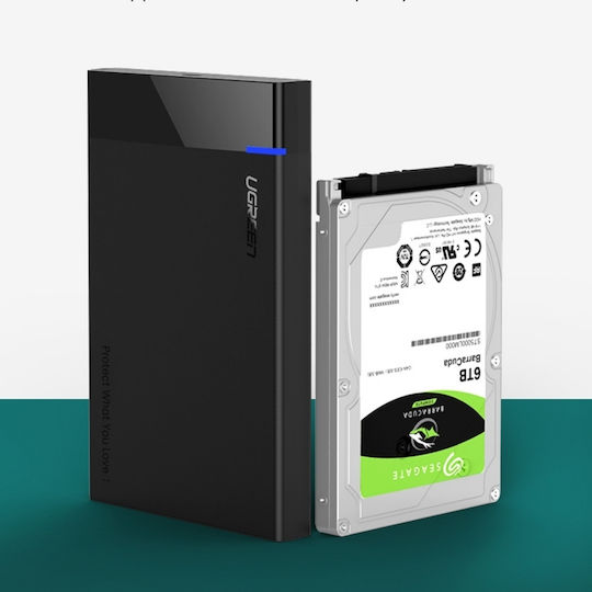 Ugreen Θήκη για Σκληρό Δίσκο 2.5" SATA III με σύνδεση USB 3.1 Type-C