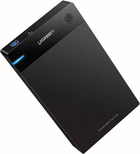 Ugreen Case for Hard Drive 3.5" SATA III with Connection USB 3.0