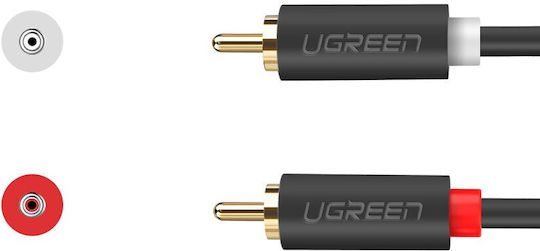 Ugreen Cable RCA male - RCA male 2m 10518