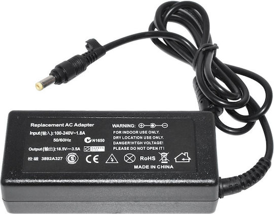 Makki Laptop Charger 65W 18.5V 3.5A for HP without Power Cable