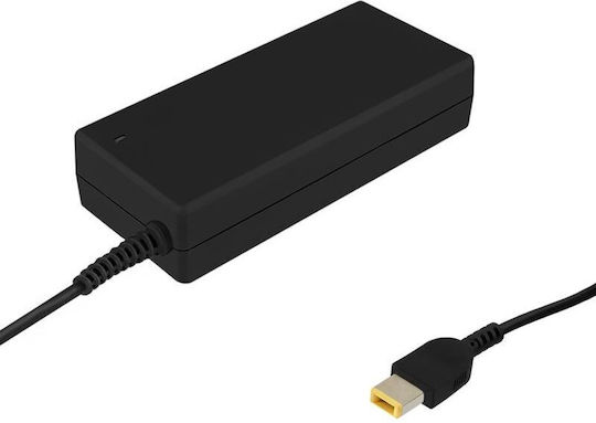 Qoltec Laptop Charger 65W 20V 3.25A for Lenovo with Detachable Power Cable