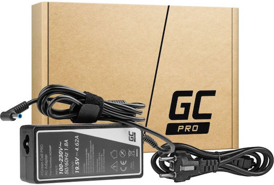 2 Power Laptop-Ladegerät 45W 19.5V 2.31A für HP mit abnehmbarem Netzkabel
