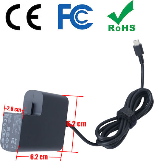 Laptop Power Adapter AC Charger HP 918338-001 860066-001 860210-850 L43407-001 L32390-001 45W Type-C Notebook Charger Code 60269