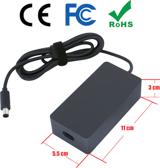 Laptop Charger 90W 15V 6A for Microsoft without Power Cable