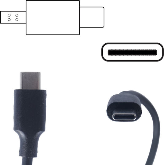Ac Adapter USB-C Laptop Charger 45W 5V 11A for HP Bulk
