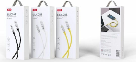 XO NB251 USB Typ-C Kabel USB 2.0 männlich - USB-A Gelbe 1m 16.005.0266