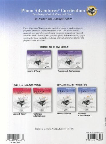 Hal Leonard Faber Piano Adventures : Accelerated Piano Adventures Lesson & Theory Book 2A Βιβλίο Θεωρίας για Πιάνο