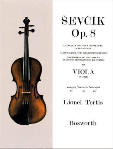Bosworth Edition Sevcik Op8 Παρτιτούρα για Βιόλα