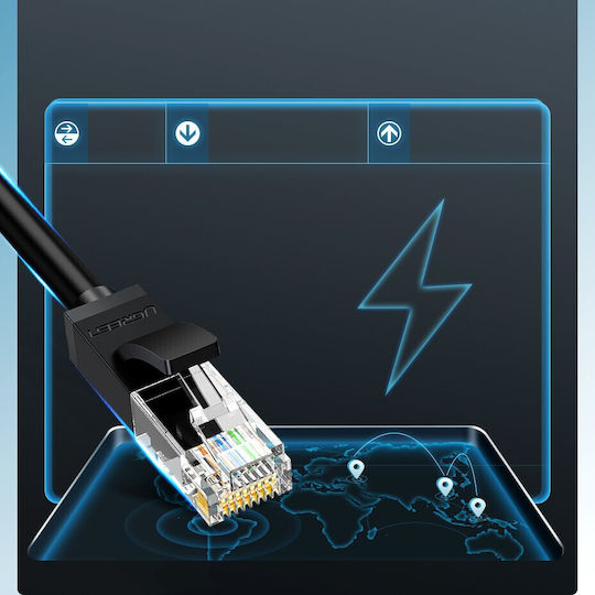 Ugreen U/UTP Cat.6 (Gigabit) Network Cable Ethernet 2m Black