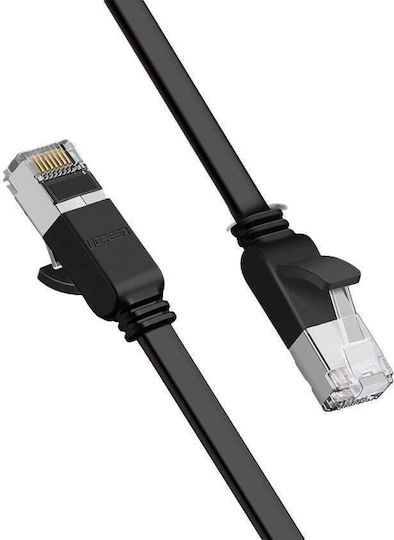 Ugreen Flat U/UTP Cat.6 (Gigabit) Network Cable Ethernet 1m Black