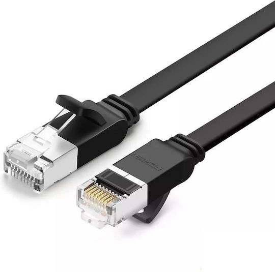 Ugreen Flat U/UTP Cat.6 (Gigabit) Network Cable Ethernet 3m Black