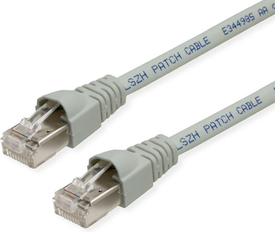 Telegärtner S/FTP Cat.6a Ethernet Network Cable 0.5m Gray 1pcs