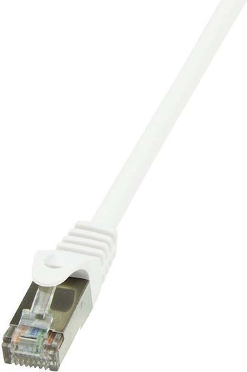 LogiLink F/UTP Cat.6 (Gigabit) Cablu De Rețea Ethernet 0.25m Alb