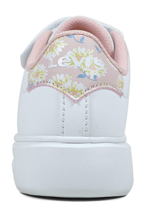 Παιδικά Sneakers με Σκρατς Λευκά
