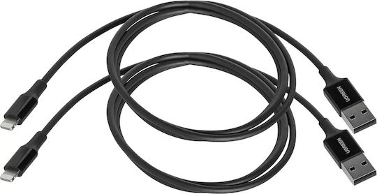 Ugreen US155 USB-A zu Lightning Kabel Schwarz 1m (80822)