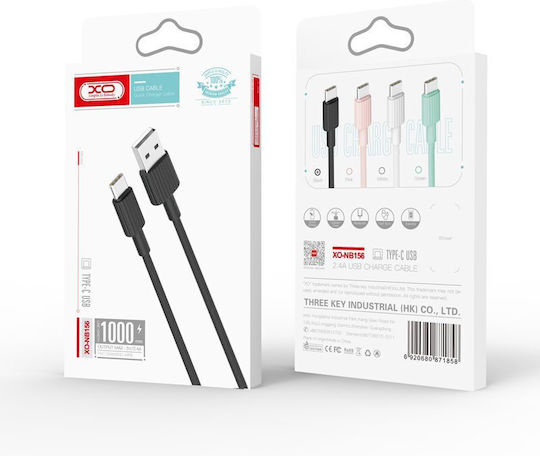 XO USB-C zu Lightning Kabel Rosa 1m