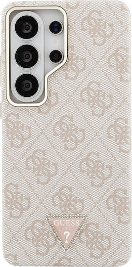 Guess Handyhülle Case 4g Dreieck Logo Magsafe Samsung Galaxy S26 Ultra Rosa