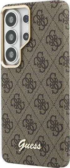 Guess Case 4g Script Magsafe Samsung Galaxy S26 Ultra Braun Handyhüllen