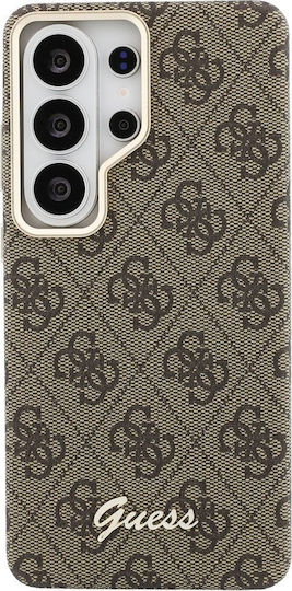 Guess Case 4g Script Magsafe Samsung Galaxy S26 Ultra Braun Handyhüllen