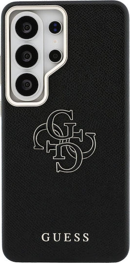 Guess Case Geprägt Groß 4g Metallisches Logo Samsung Galaxy S26 Ultra Schwarze Handyhülle