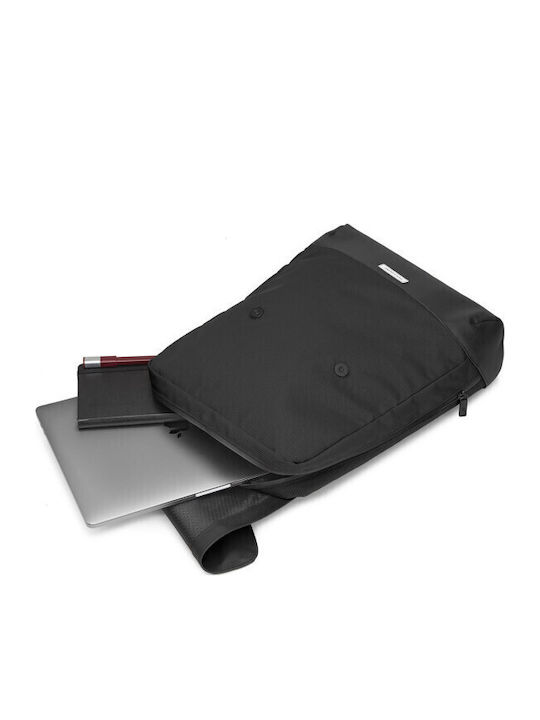Moleskine Metro Slim Τσάντα Πλάτης για Laptop 15" σε Μαύρο χρώμα