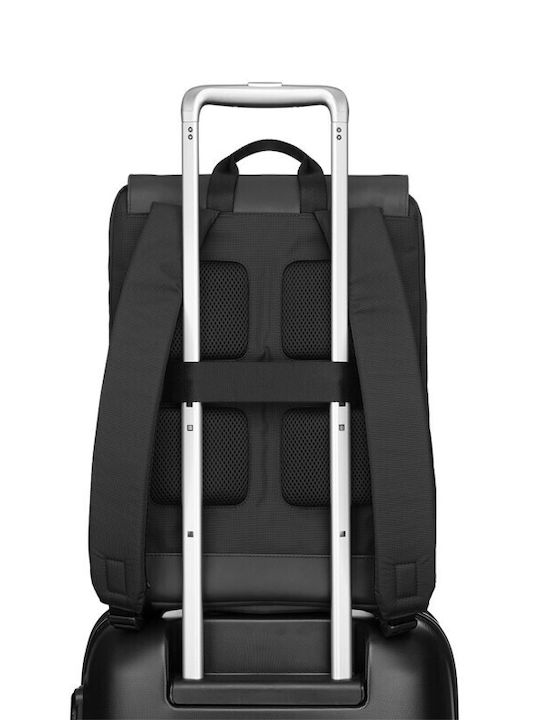 Moleskine Metro Slim Τσάντα Πλάτης για Laptop 15" σε Μαύρο χρώμα