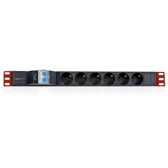 Techly Πολύπριζο Rack 100471 1τμχ
