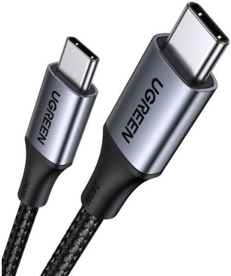 Ugreen USB 2.0 Cable USB-C male - USB-C 240W PD Γκρι 2m 90440