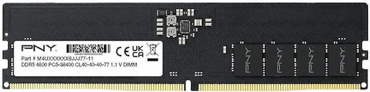 PNY DDR5 With Module 1x16GB And Speed 4800 For Desktop