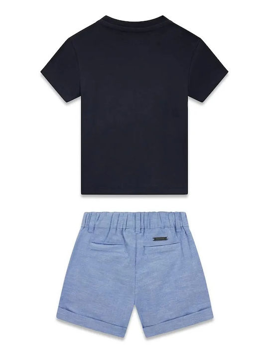 Kids Set with Shorts Summer 2pcs Dark Blue