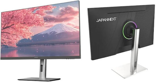 Japannext IPS HDR Monitor 27" 5120x2880 με Χρόνο Απόκρισης 8ms GTG Ασημί